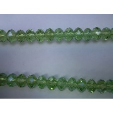 Chinese Crystal Rondelle 7mm x 10mm